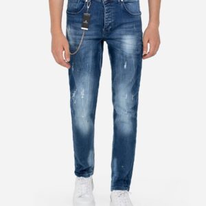 Jeans mit elastischem Stoff und moderner Passform