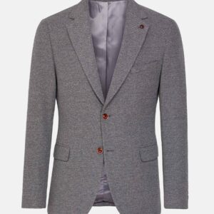 Blazer mit schmaler Passform und elastischem Stoff