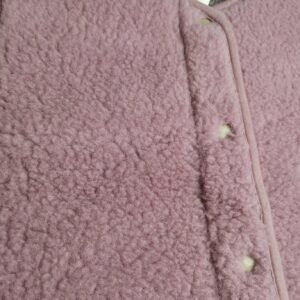 Alternative view of Wollweste aus reiner Wolle mit Druckknöpfen und lockerem Schnitt