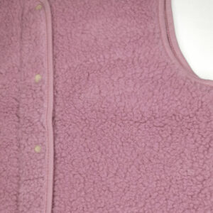 Wollweste aus reiner Wolle mit Druckknöpfen und lockerem Schnitt