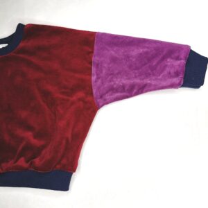 Alternative view of Kinder-Sweatshirt aus Bio-Baumwolle im Colourblock-Design