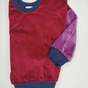 Kinder-Sweatshirt aus Bio-Baumwolle im Colourblock-Design