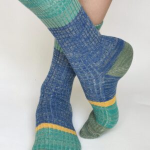 Alternative view of Wollsocken aus Bio-Baumwollmischung mit elastischem Halt