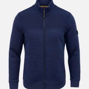 Weste mit schmaler Passform und strukturierter Oberfläche