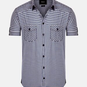Hemd mit Karomuster und körpernaher Passform