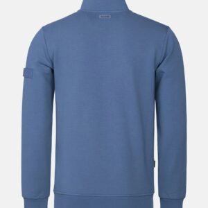 Alternative view of Pullover mit halbem Reißverschluss und glatter Oberfläche