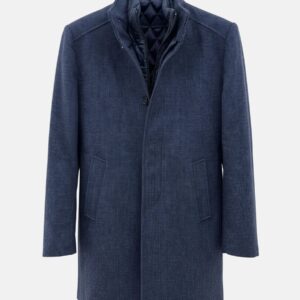 Trenchcoat mit gesteppter Innenlage und klarer Silhouette