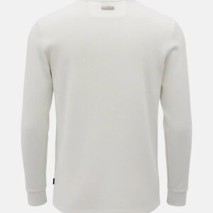 Alternative view of Pullover mit schmaler Passform und Knopfleiste