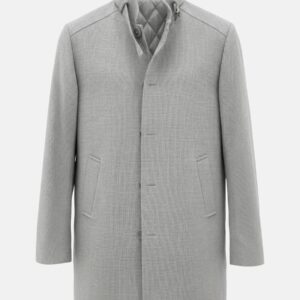 Trenchcoat mit gesteppter Innenlage und moderner Silhouette